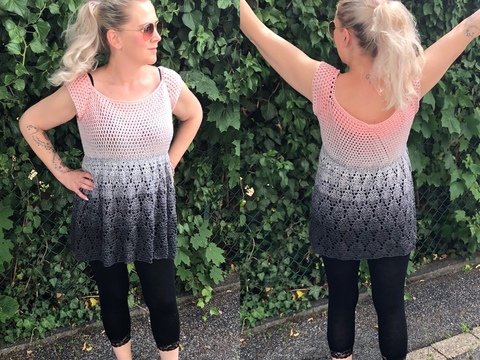 Häkelanleitung Tunika "Verborgener Schatz"