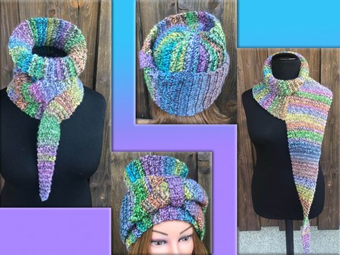 Mütze&Schal... viele Möglichkeiten & Trage-Variationen