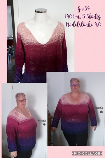 Pullover Anke Ein Pulli für alle Damengrößen