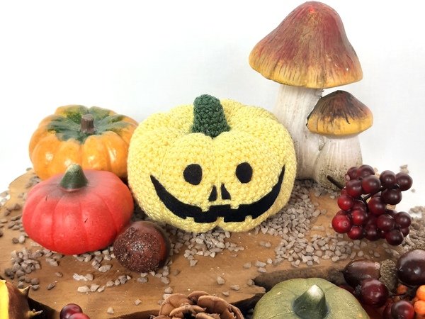 Halloween pumpkins - Crochet pattern