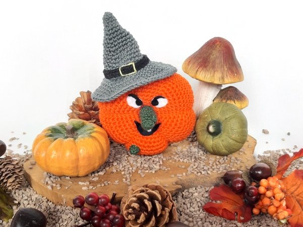 Halloween pumpkins - Crochet pattern