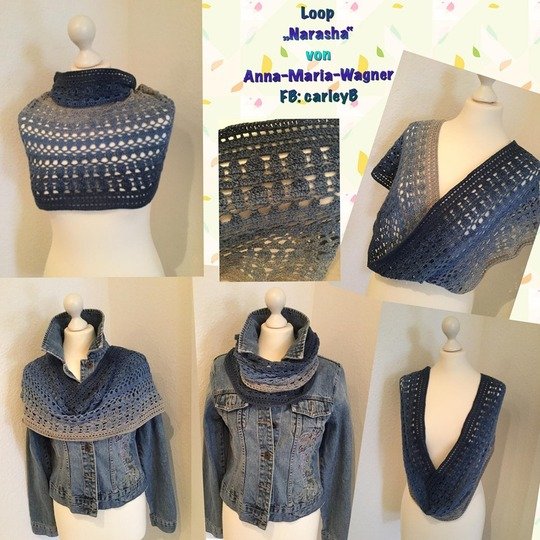 Häkelanleitung - Loop "Narasha"