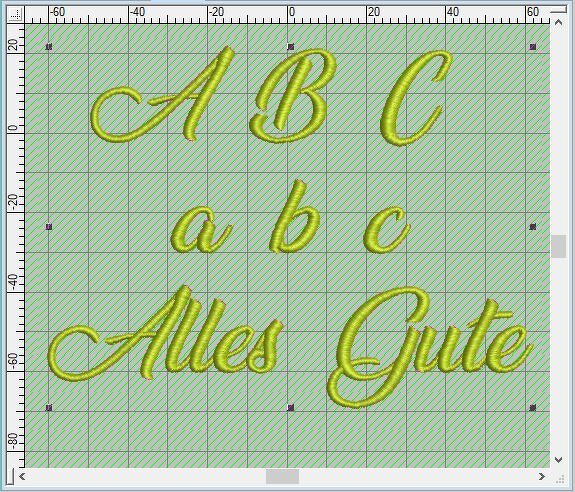 Charlotta Lateinschrift 01 Stickdatei