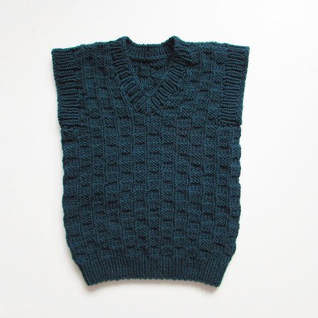 Knitted vest pattern