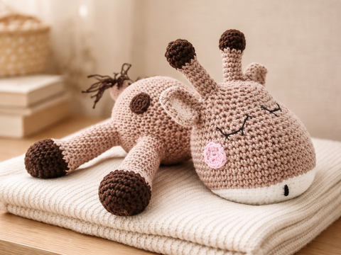 Häkelanleitung Giraffe, Amigurmi Giraffe häkeln,Giraffe häkeln, Kuscheltier