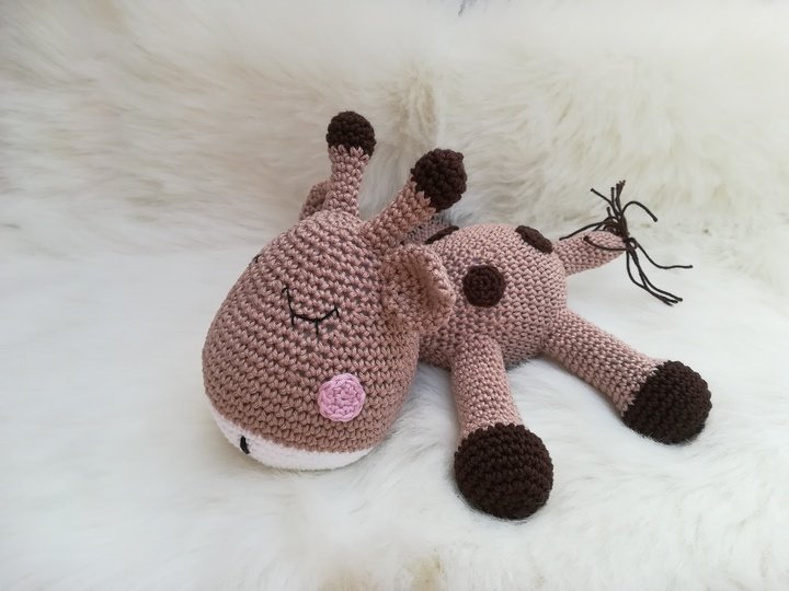 Häkelanleitung Giraffe, Amigurmi Giraffe häkeln,Giraffe häkeln, Kuscheltier