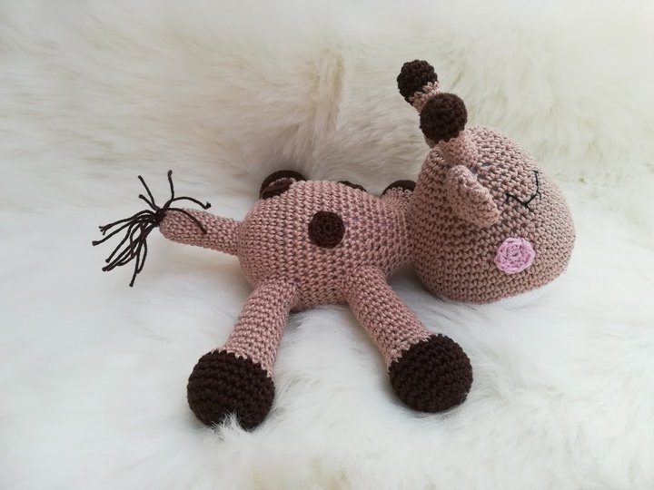 Häkelanleitung Giraffe, Amigurmi Giraffe häkeln,Giraffe häkeln, Kuscheltier