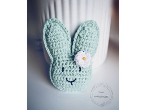 Häkelanleitung Hase Schlüsselanhänger