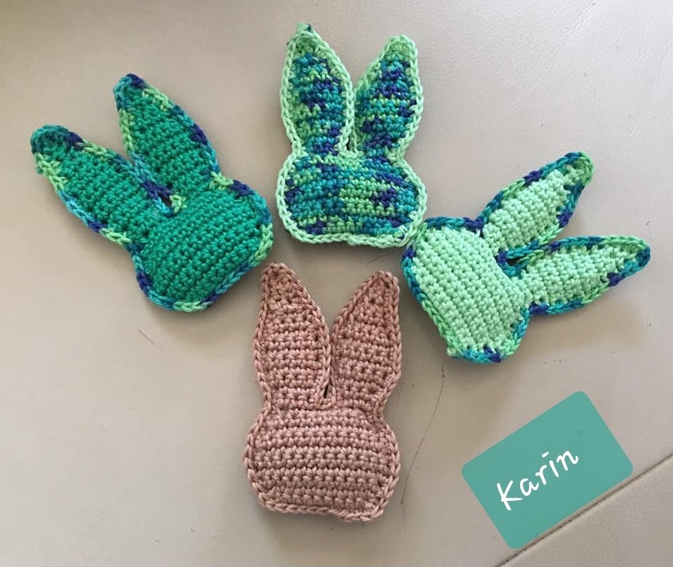 Häkelanleitung Hase Schlüsselanhänger
