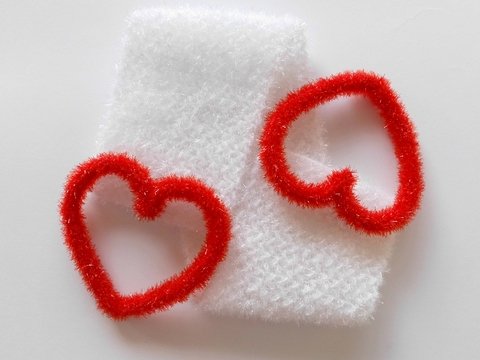 Rückenschrubber Duschgurt Herzen- super praktisch & super einfach