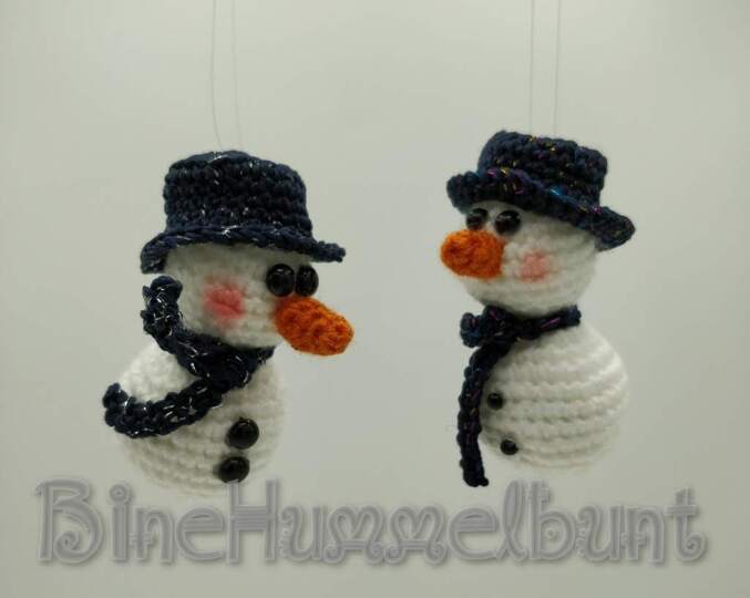 Anleitung Hängeschneemann