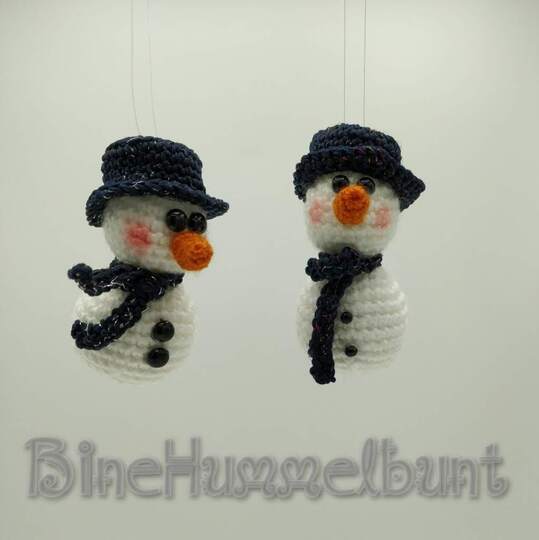 Anleitung Hängeschneemann