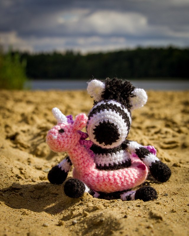 Swim Ring Unicorn/Alpaca • LuckyTwins • crochet pattern - Image 2