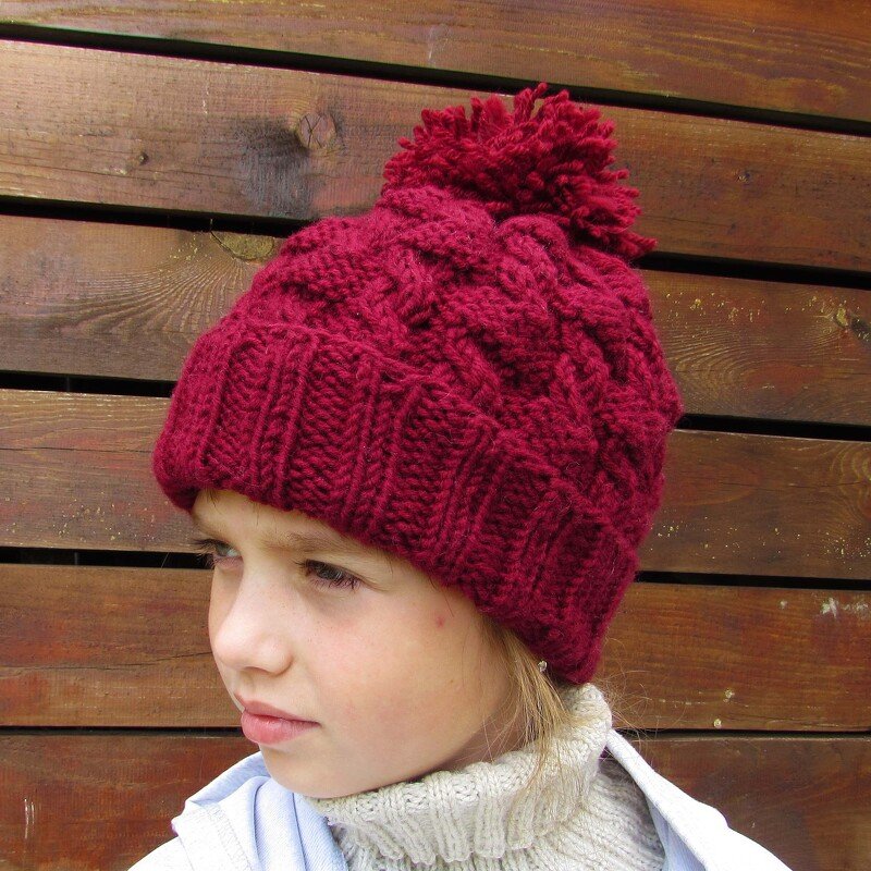 Knitted hat pattern - Image 2