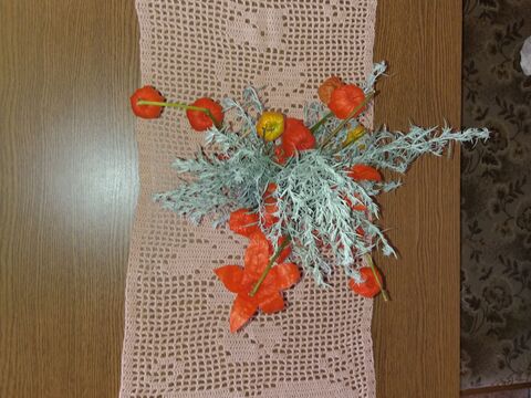 Tischläufer Herbst Pilze