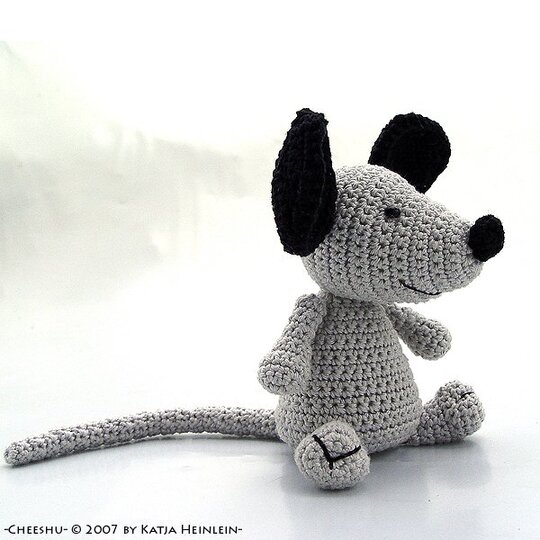 Maus Amigirumi Häkelfigur Häkelmuster Häkelanleitung ebook PDF häkeln