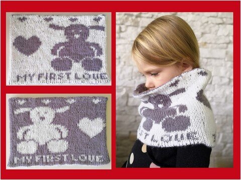 Strickanleitung Loop "My first love" in Doubleface (One Size)
