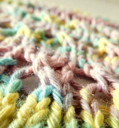 Washcloth or dishcloth knitting pattern "Foam Bath Cloth"