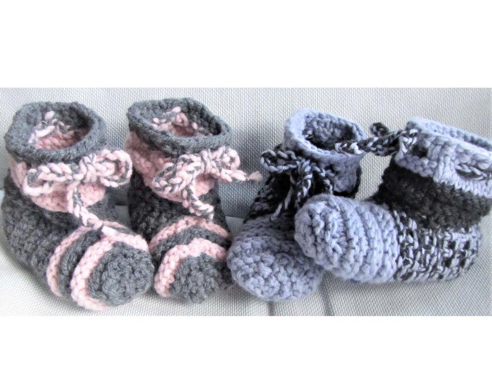 Strickanleitung_Kinder-Booties Gr. 25/26