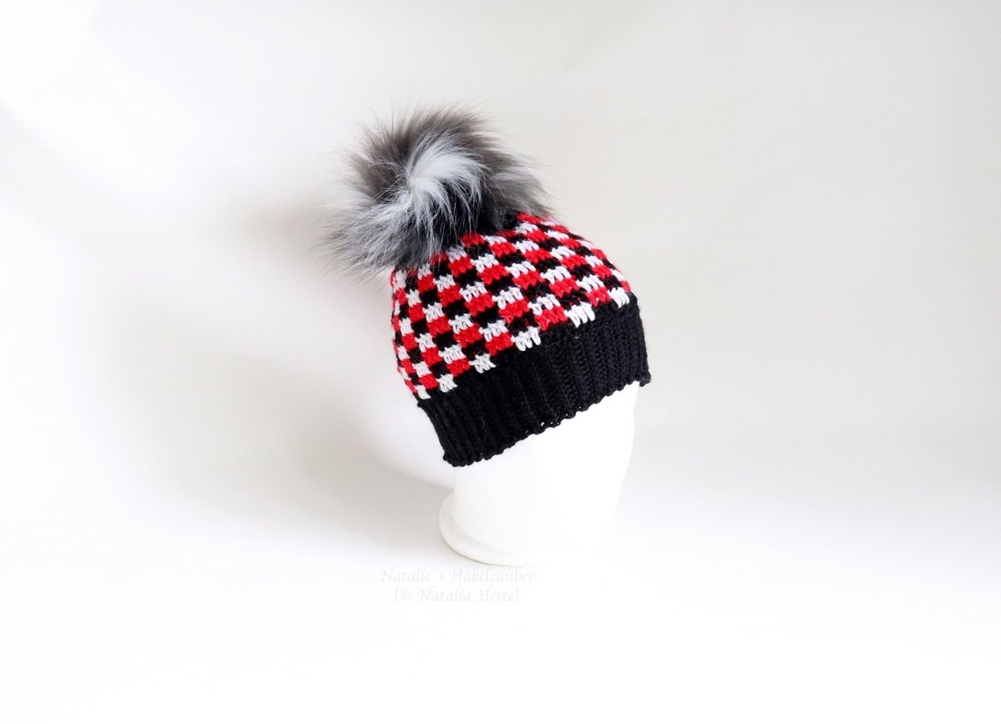 Mütze "Kariert" (2. Var., alle Gr., einfach) - Bild 9