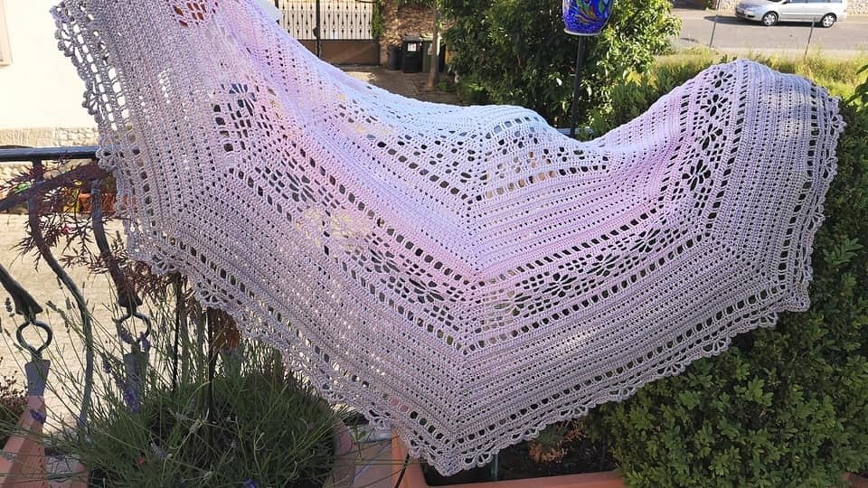 Häkelanleitung Tuch Cataleya - Bild 2