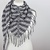 Knitting Pattern PDF Poncho Shawl Easy – Modern Triangle Shawl for Beginner