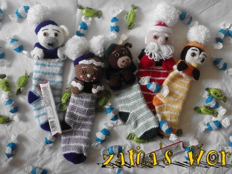 Weihnachtssöckchen Set 1