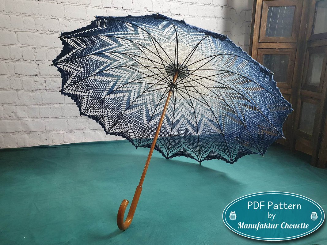 Sonnenschirm Josefine - Musterschrift und Anleitung