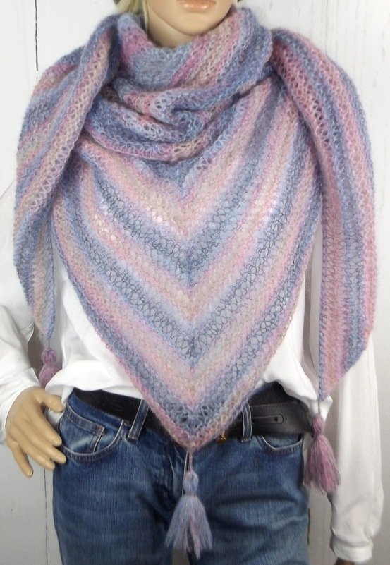 Strickanleitung Dreieckstuch "Wendy" - Bild 3