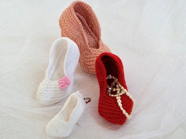 Crochet Pattern The Bridal Shoe