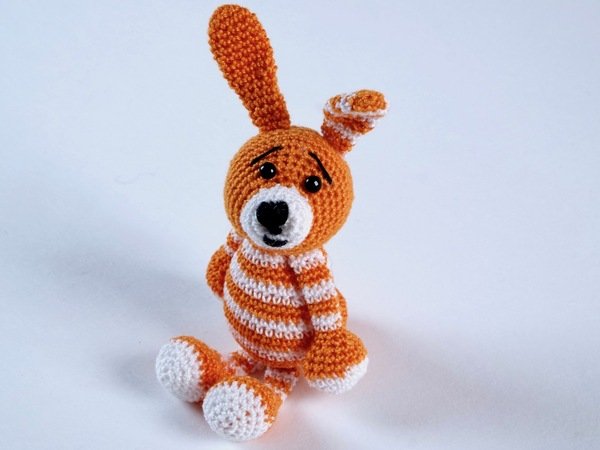 Crochet Pattern Key Ring Bunny