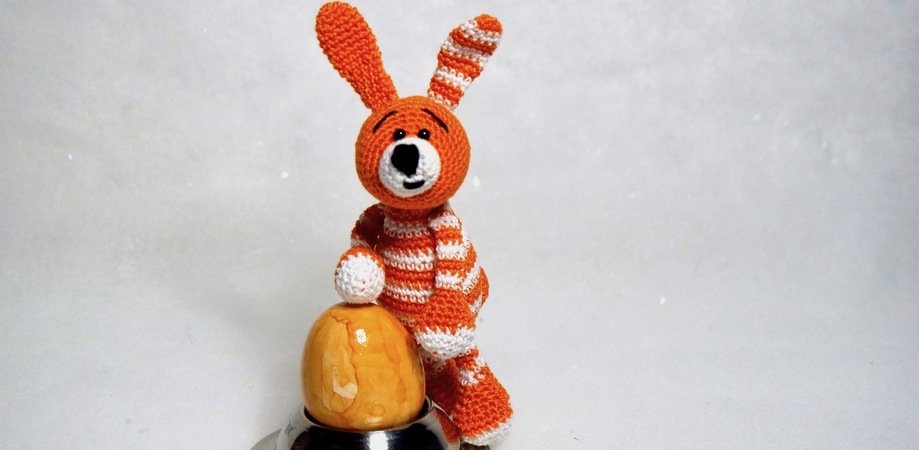 Crochet Pattern Key Ring Bunny