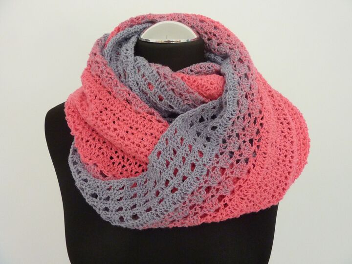 Häkelanleitung - Möbiusschal "senza fine"