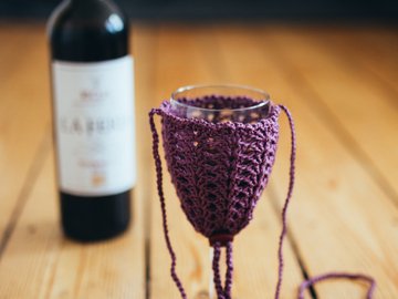 Weinglashalter Zum Umhngen Diy