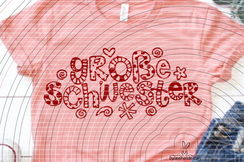 Große Schwester Plotterdatei SVG DXF