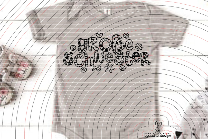 Große Schwester Plotterdatei SVG DXF