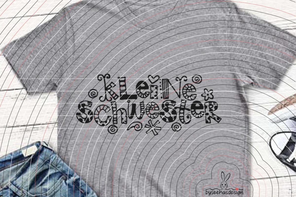 Kleine Schwester Plotterdatei SVG DXF - Bild 9