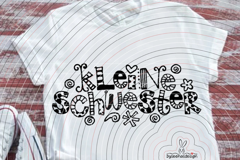 Kleine Schwester Plotterdatei SVG DXF