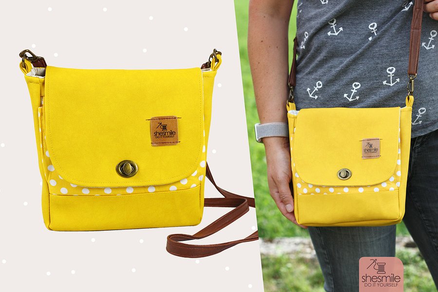 Handtasche Ulla (Nähanleitung und Schnittmuster)