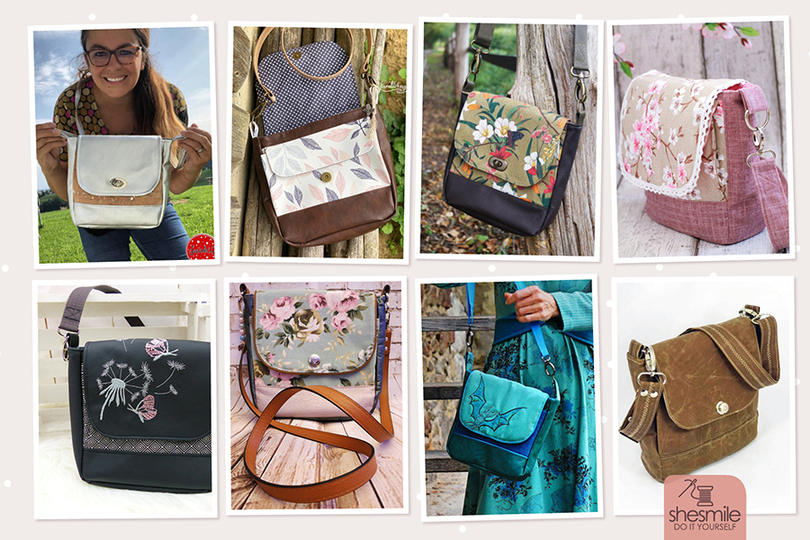 Handtasche Ulla (Nähanleitung und Schnittmuster)