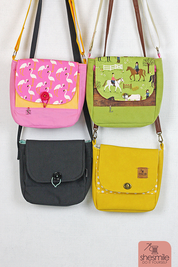 Handtasche Ulla (Nähanleitung und Schnittmuster)