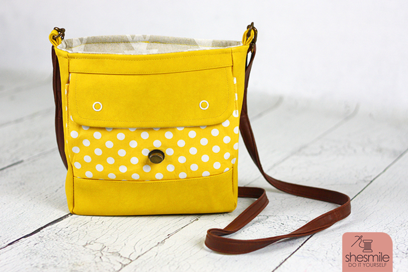 Handtasche Ulla (Nähanleitung und Schnittmuster)