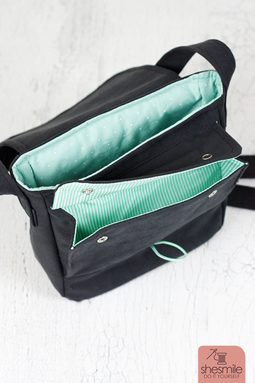 Handtasche Ulla (Nähanleitung und Schnittmuster)