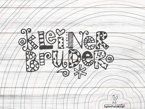 Kleiner Bruder Plotterdatei SVG DXF