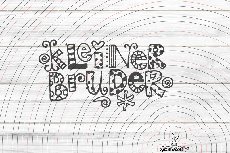 Kleiner Bruder Plotterdatei SVG DXF