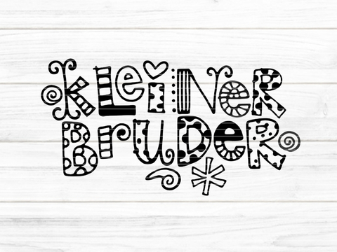 Kleiner Bruder Plotterdatei SVG DXF FCM