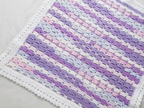 Häkelanleitung Babydecke