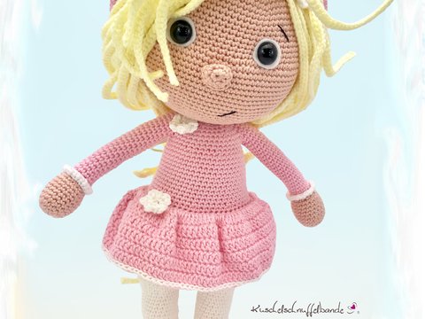 Häkelanleitung Kuschelschnuffelbande Puppe Jule
