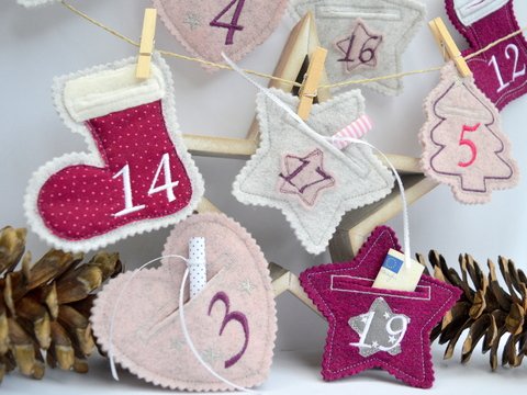 ITH Stickdatei Adventskalender