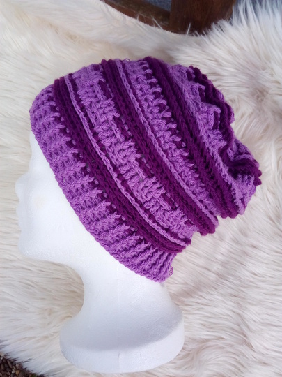 Häkelanleitung "Frosty" für eine Mütze oder Beanie